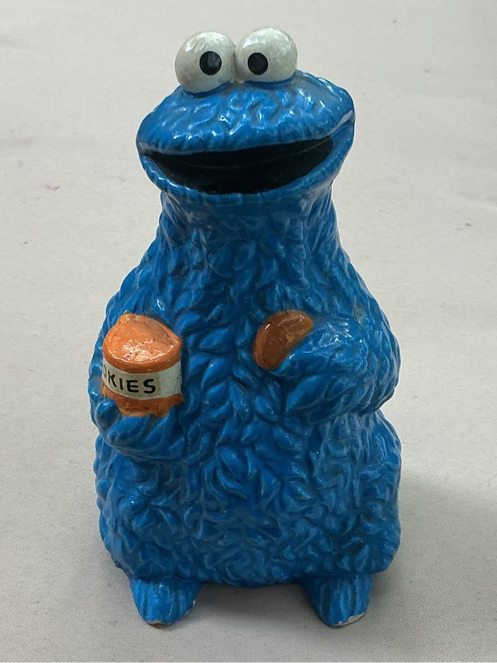 Vintage 1976 Gorham Cookie Monster Figurine, 6” tall.